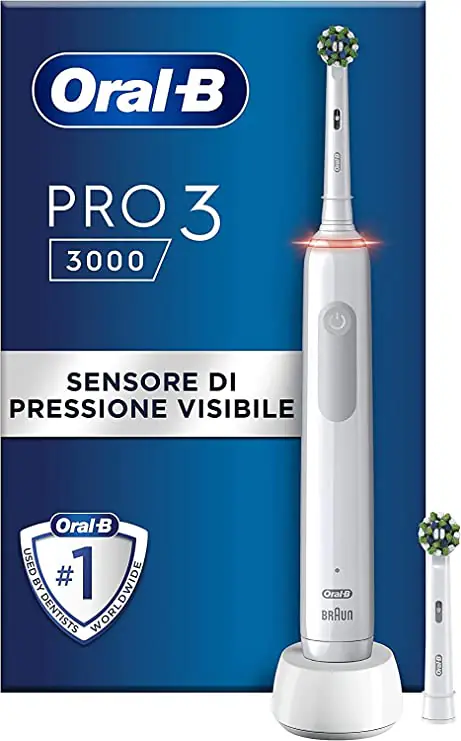 Spazzolino elettrico Oral-B Pro3 200 ricaricabile a prezzo sorprendente su Amazon