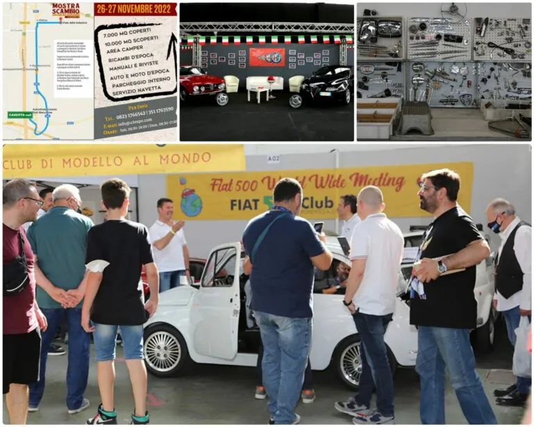 Ritornano a rombare i motori Fiat, omaggio alla mitica 500