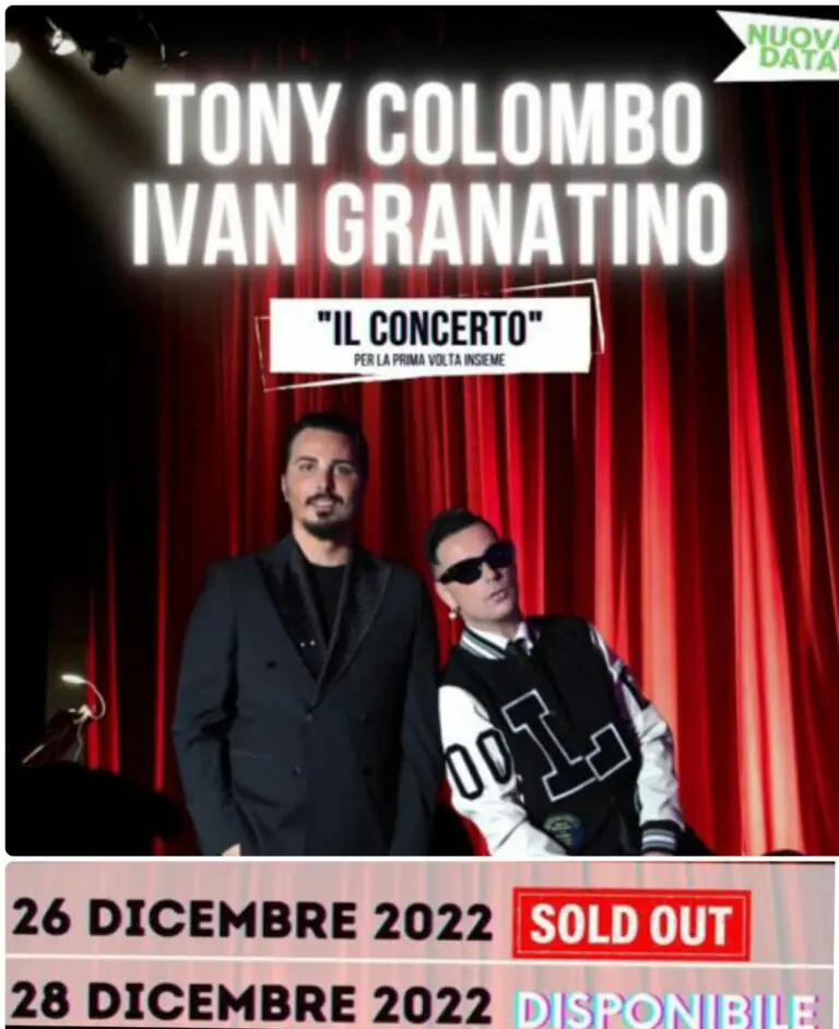 Sold out per il duo Colombo-Granatino al concerto di Natale: c’è la seconda data
