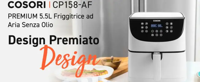Cosori friggitrice ad aria a prezzo surreale su Amazon (paghi meno di 150€)