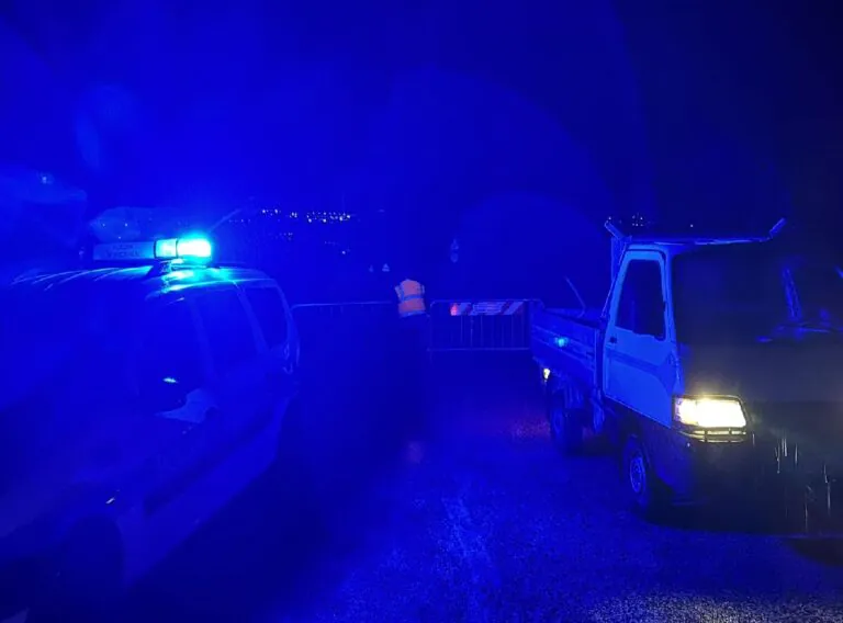 Chiude Ponte sul Volturno dopo maltempo, strada interrotta e zona isolata. FOTO