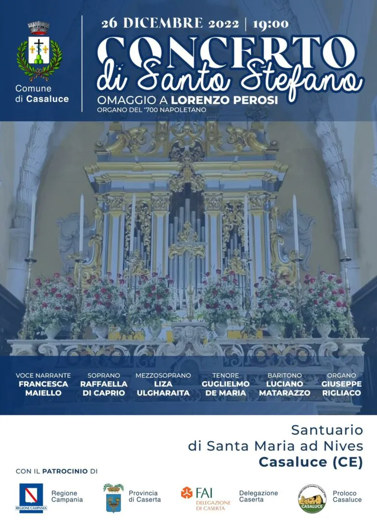 Concerto di Santo Stefano nel Santuario della Madonna di Casaluce
