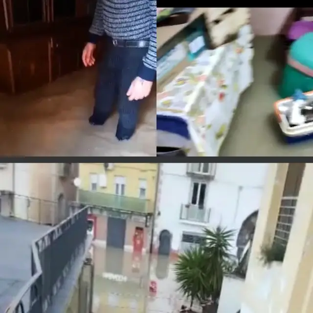 Il fiume è entrato nelle case, città in ginocchio. Sull’A1 riapre una sola corsia