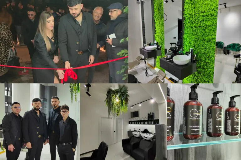 Nuova location esclusiva per ‘Gaetano Raucci Barber shop’: l’inaugurazione