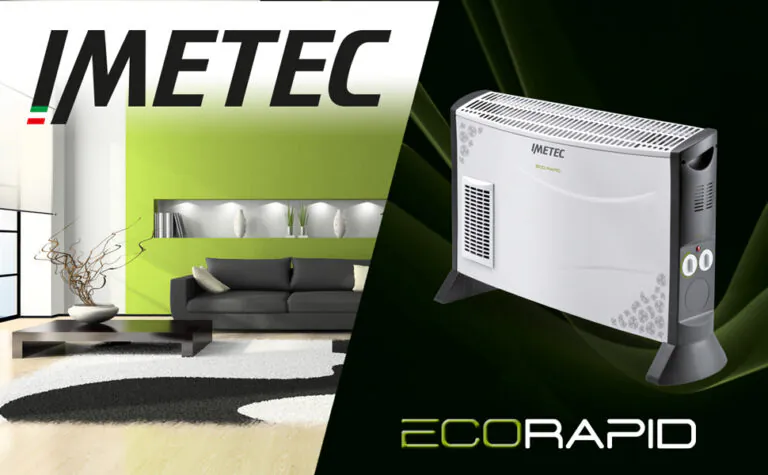 Stufa elettrica Imetec Eco Rapid al miglior prezzo di sempre su Amazon (paghi meno di 100€)