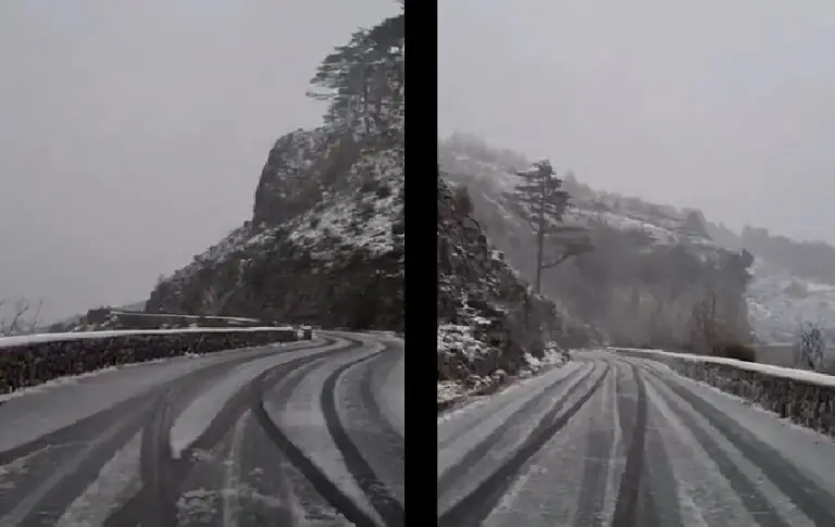 Casertano ritrova neve: sposi prigionieri in Comune. Sul Matese auto bloccate, imbiancata pure Valle