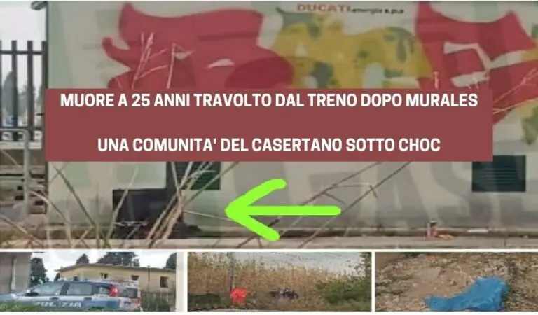 Travolto dal treno, spezzata giovane vita. Il dettaglio decisivo e quell’ultimo messaggio sul muro