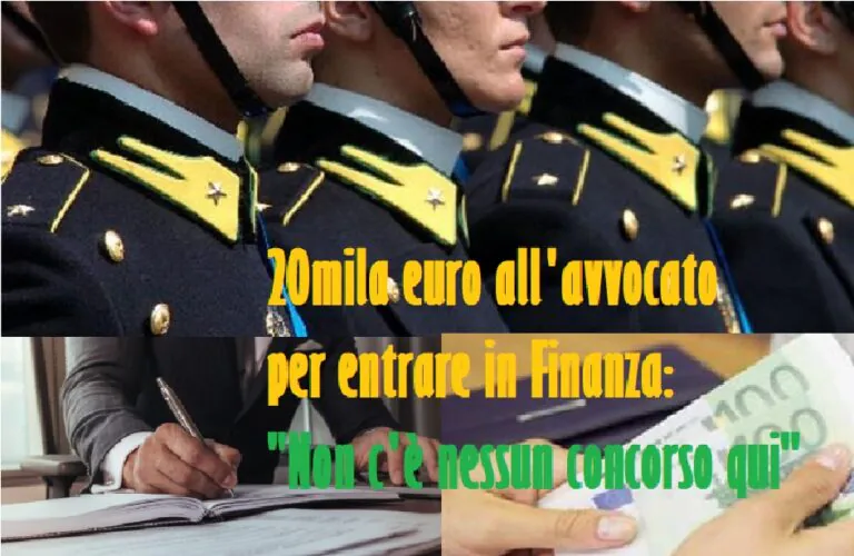 Ragazza si presenta in caserma al concorso ma non trova nessuno: così è stato scoperto l’avvocato
