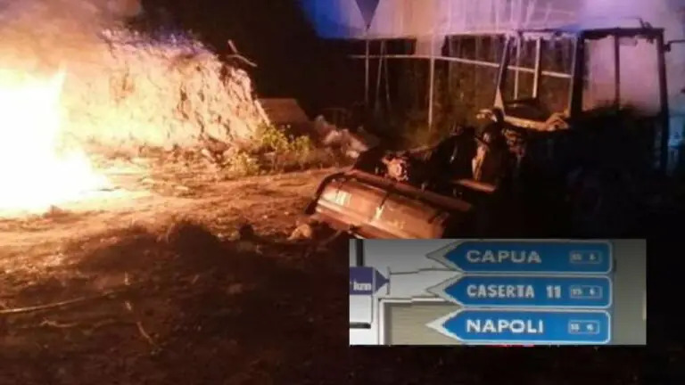Due baracche in fiamme nella notte: sul posto vigili del fuoco e carabinieri