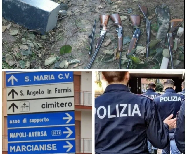 Polizia trova l’arsenale della banda che ha terrorizzato mezza provincia: cassaforte con armi rubata in una villetta