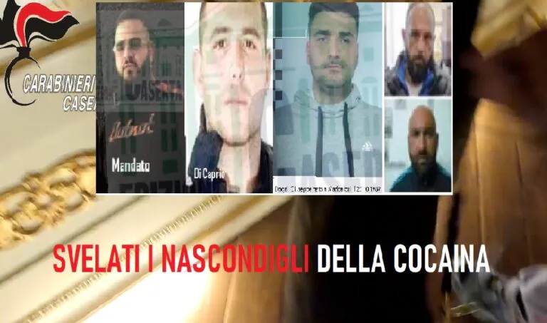 Irruzione nelle palazzine, cocaina nelle lampade per volere di o’ Big: “Non tenetela in casa”