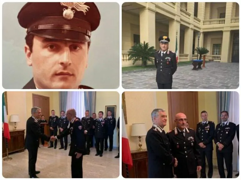 Il comandante saluta l’Arma dei Carabinieri dopo 41 anni di servizio