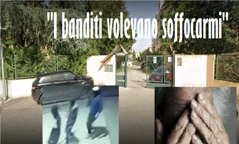 Il racconto choc della rapina: “Piangevo e mi picchiavano. Hanno provato a soffocarmi”