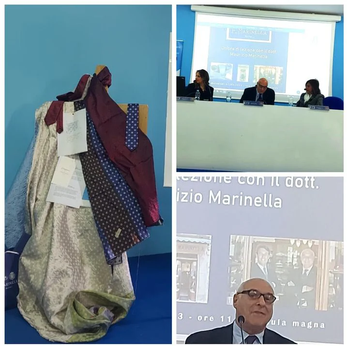 Maurizio Marinella ospite del liceo Giordani