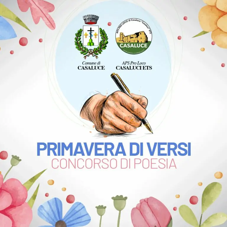 Al via la seconda edizione del concorso “Primavera di Versi”