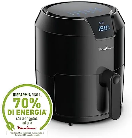 friggitrice ad aria Moulinex a meno di 100 euro con il super sconto Amazon da non perdere