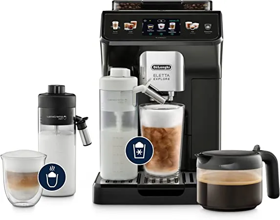 De’Longhi Eletta Explore perfetto: la macchina per caffè espresso amata da Brad Pitt. In offerta Su Amazon