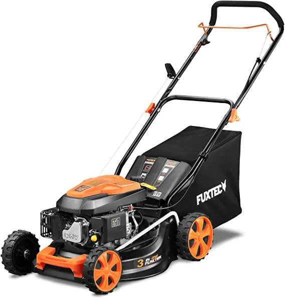 Realizza un prato all’inglese con Tosaerba a benzina FUXTEC. Sconto Amazon