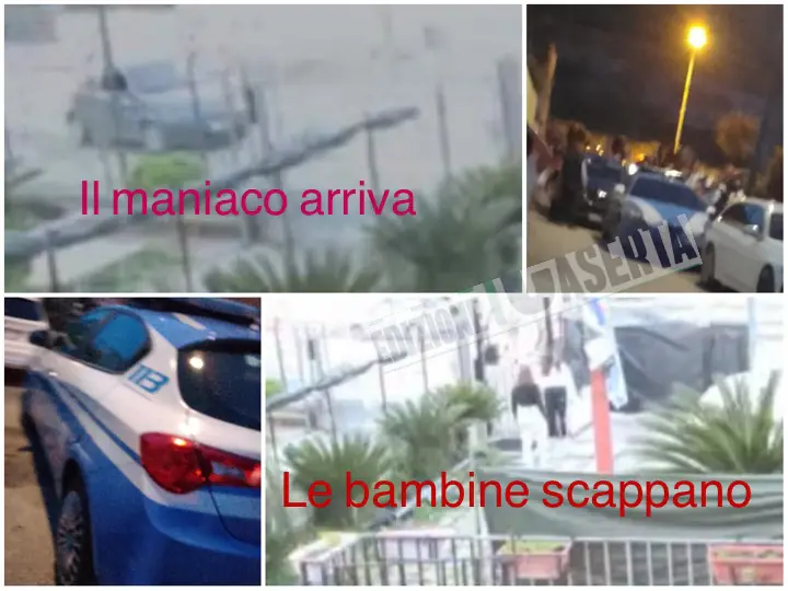 Maniaco si spoglia davanti a 5 ragazzine e si masturba: scoppia il caos. Arriva la polizia