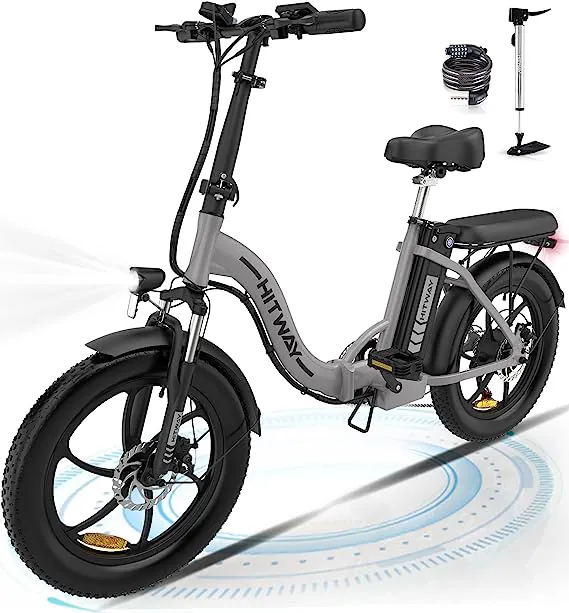 HITWAY Bicicletta Elettrica Pieghevole 20″ Fat: tua con 200€ di sconto Amazon (spunta il coupon)