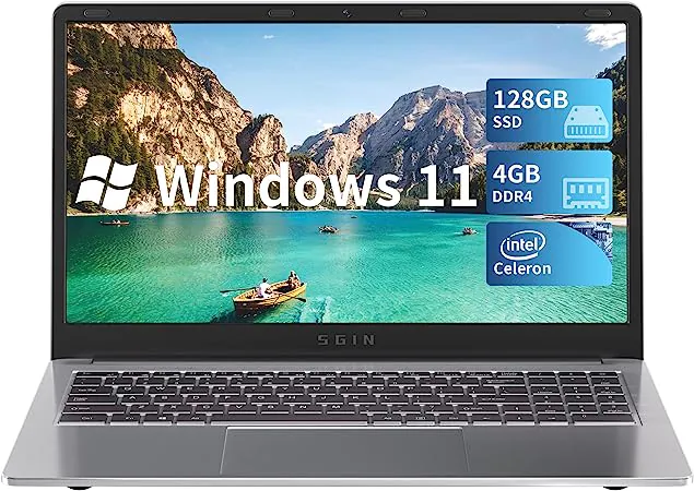 SGIN M15 PC Portatile con Windows 11 il top di Amazon ad un prezzo stracciato(risparmi più di 500€)
