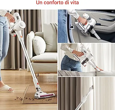 Aspirapolvere senza fili ultra silenziosa: risparmia su Amazon (spunta il coupon)