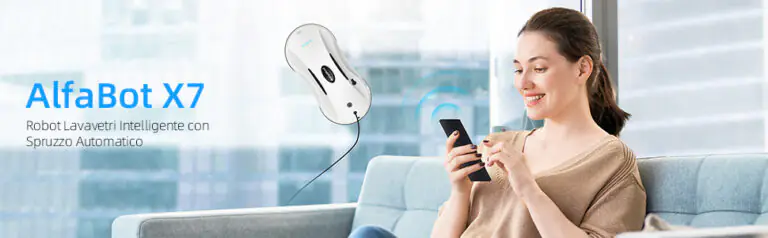 AlfaBot X7: il robot lavavetri ottimo per il periodo primaverile in SCONTO per poche ore su Amazon