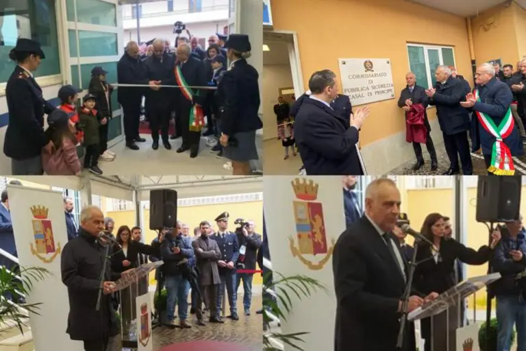 Inaugurato nuovo commissariato di polizia nel Casertano