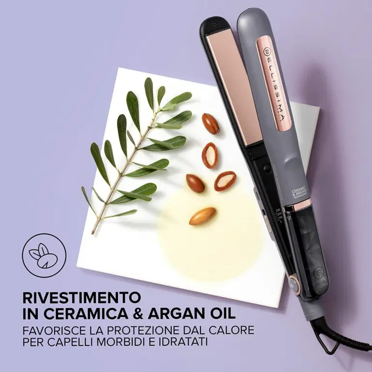 Piastra Bellissima Steam Ceramic & Argan Oil: merita essere tua ora a questo PREZZO (-42%)