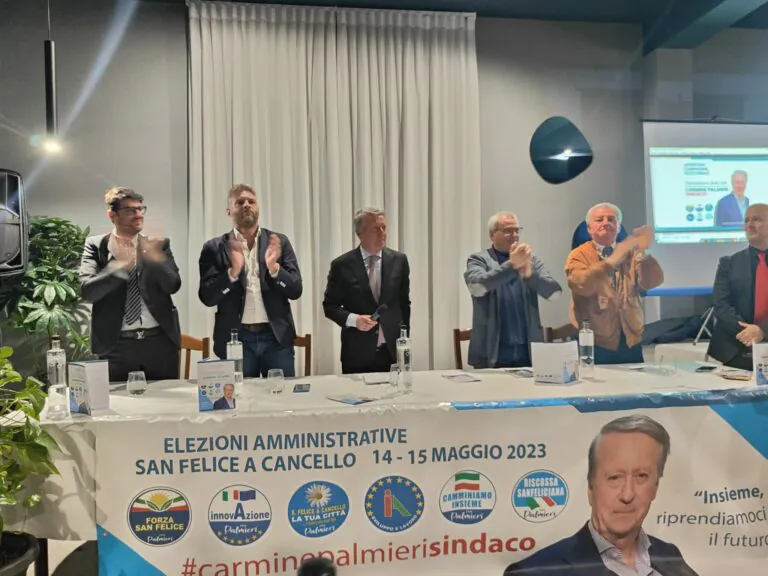 Ufficiale il comizio in piazza della coalizione di Palmieri