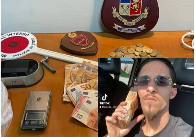 Nome e foto. Scoperto bunker della droga, nei guai volto noto e compagna