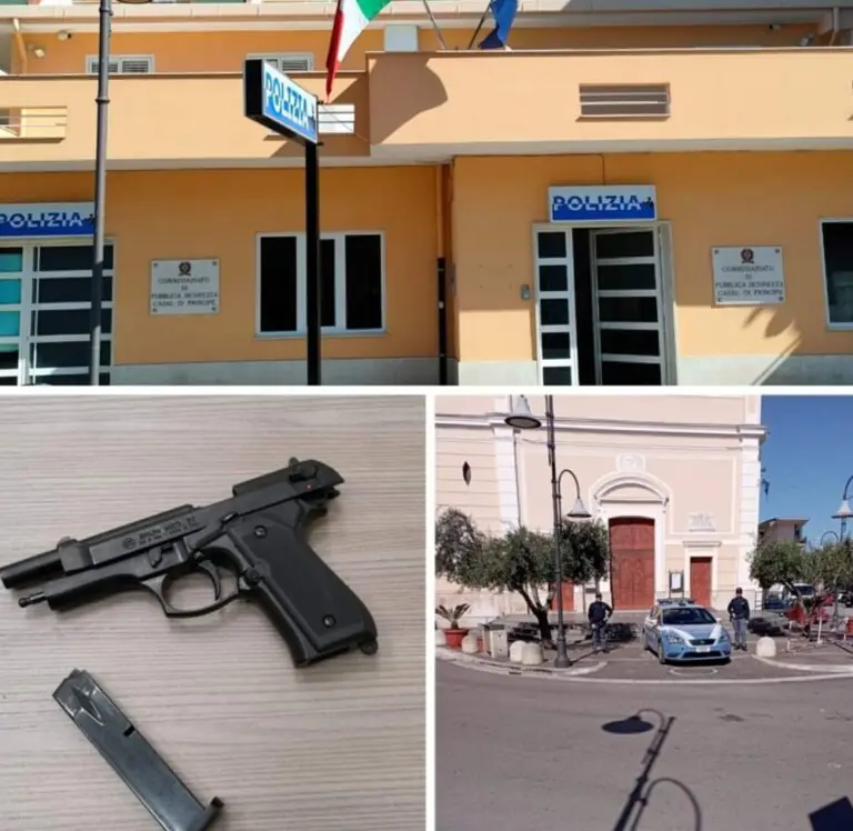 Follia nella notte: giovanissimo impugna pistola e spara in piazza. Polizia lo ferma