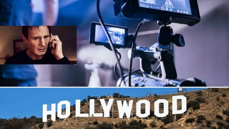 Noto attore hollywoodiano in città per girare un film