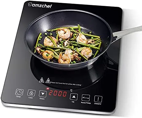 Piastra ad induzione AMZCHEF: design ultrasottile e controllo touch a prezzo REGALO su Amazon