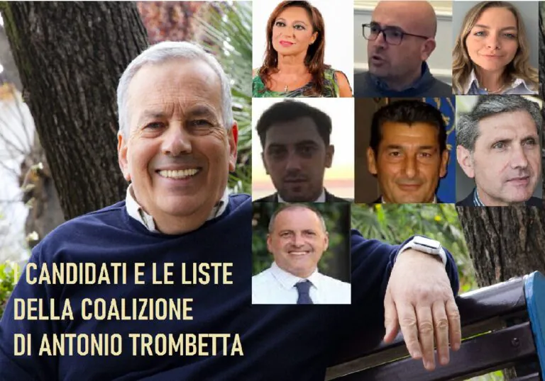 I NOMI. Liste del centro-destra, ecco i candidati della coalizione Trombetta