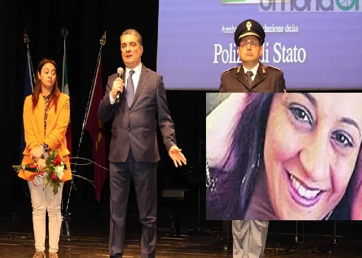 Agente salva donna e poi la sceglie come madrina per figlia