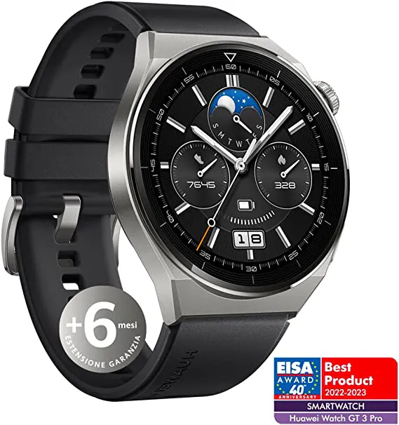 Huawei GT 3 Pro Titanium: uno smartwatch eccellente a un PREZZO mai visto su Amazon