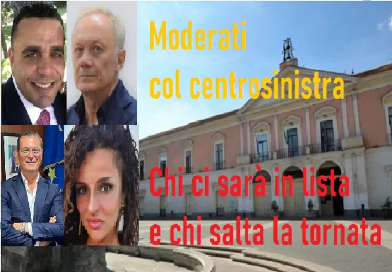 Intesa con Moderati, Tartaglione arriva a 9 liste: ratificato l’accordo sui nomi