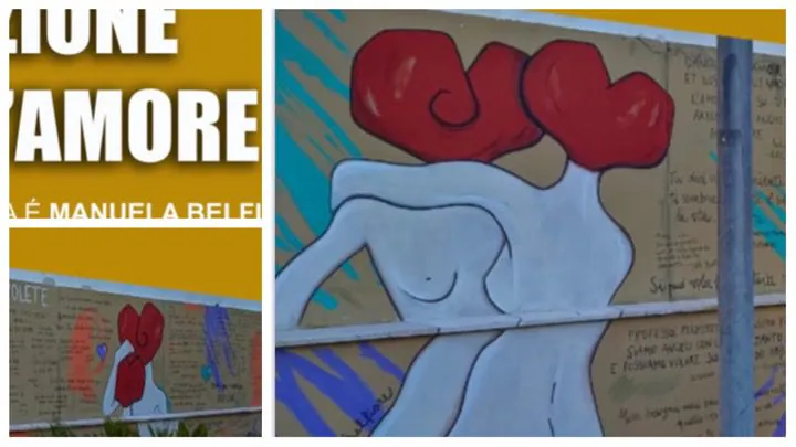 Inaugurazione del Muro dell’Amore