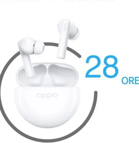 OPPO Enco Buds 2: autonomia, potenza e funzionalità SCONTATO del 60%, paghi solo 20€