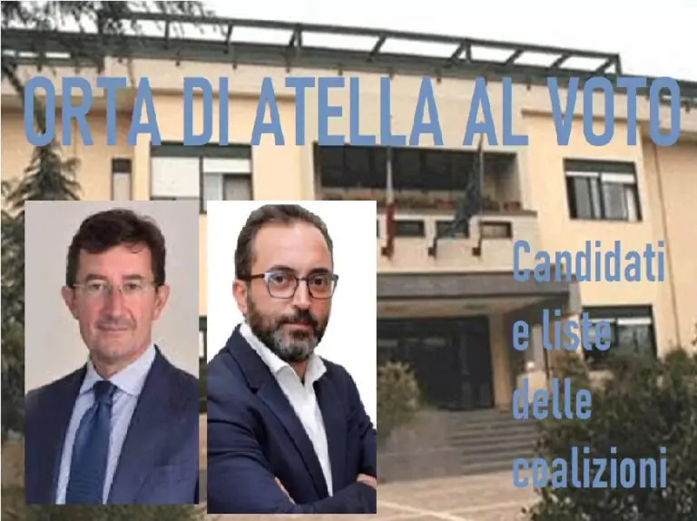 ORTA AL VOTO. Candidati e liste delle coalizioni