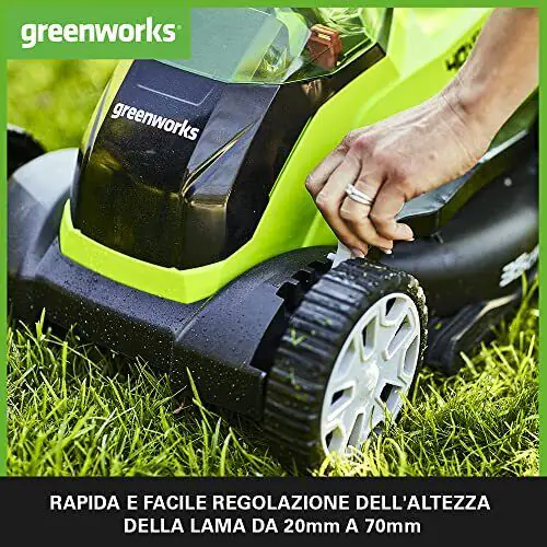 Primavera: il primo taglio dell’erba con Greenworks; il miglior del settore. E’ in OFFERTISSIMA (-30%)