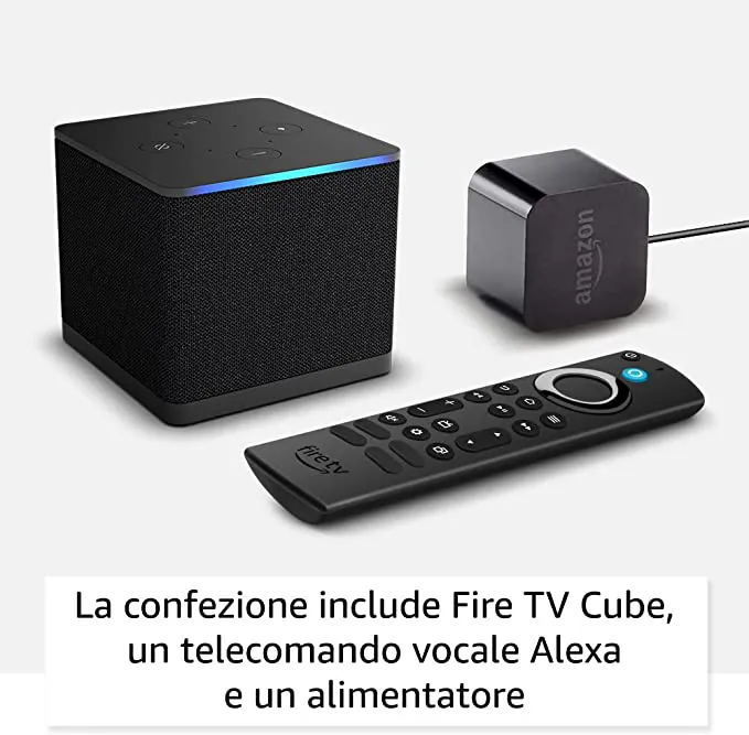 Fire TV Cube: il top di gamma fra i dispositivi Amazon, lo sconto da non perdere