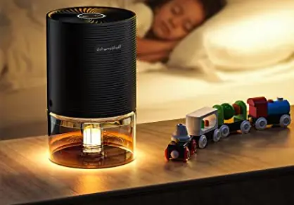La tua casa sarà più salubre con il Deumidificatore Silenzioso con 7 colori Luce. Piccolo prezzo Amazon