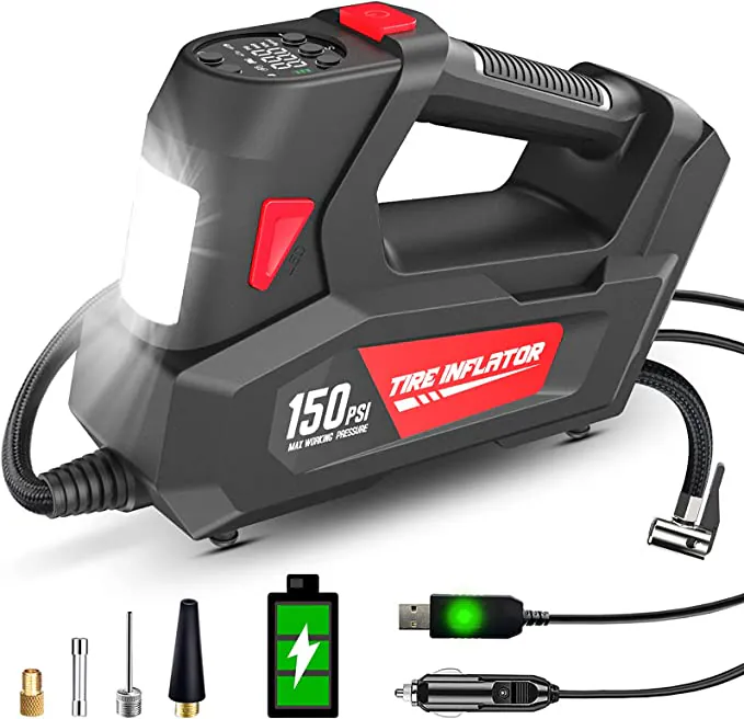 CARSUN Compressore Aria Portatile: super POTENTE ad un piccolo prezzo(-50%)