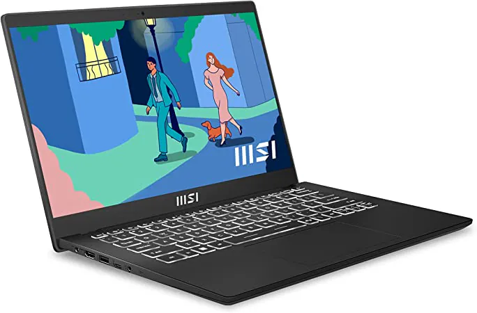 MSI Modern 14, Notebook 14″ Full-HD: veloce, silenzioso, con tastiera retroilluminata. E’ scontato su Amazon(-29%)