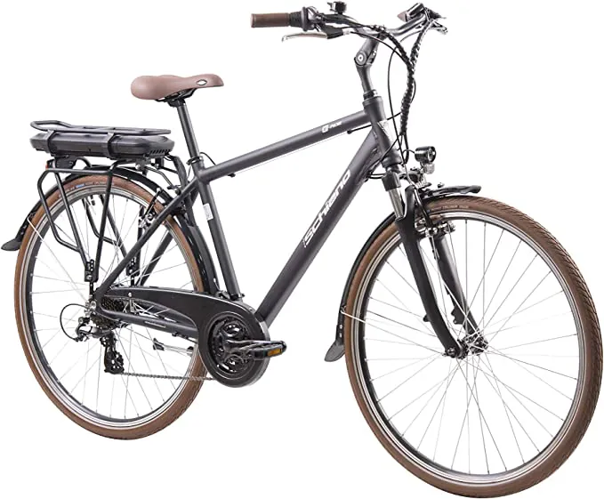 Bicicletta Elettrica da Uomo Gruppo Schiano: ottima per le passeggiate primaverili. E’ scontata su Amazon