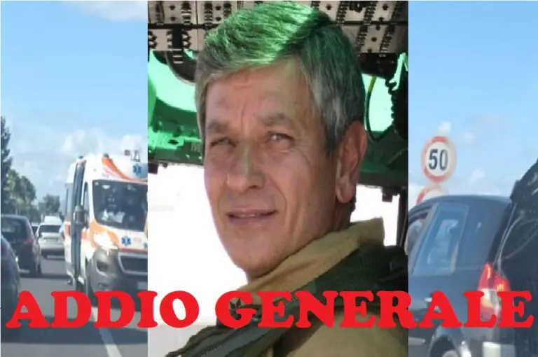 Generale muore in un tragico incidente sulla Provinciale, Casertano sotto choc