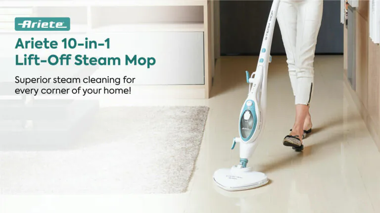 Ariete Steam Mop 10in1: numerose funzioni, adesso è da PRENDERE al volo (paghi solo50€)