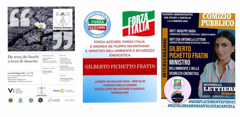 Arriva il ministro nel Casertano: fissate tre tappe. Foto